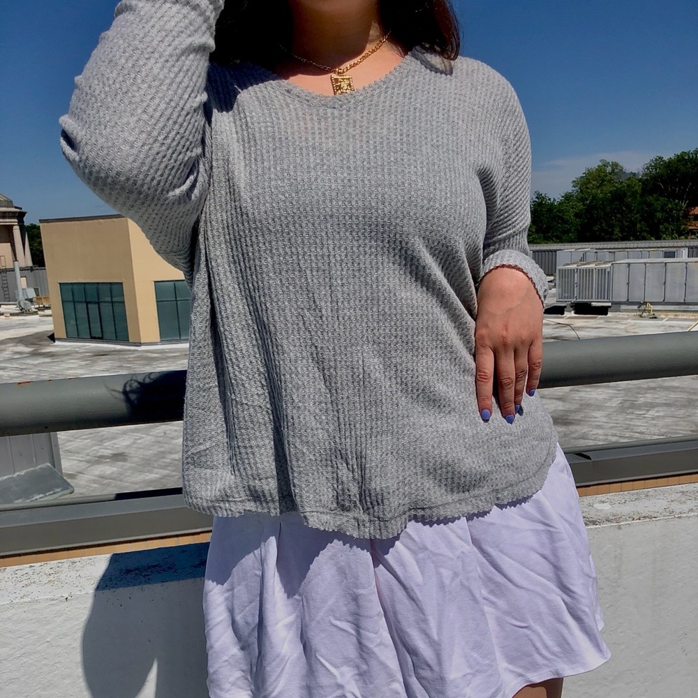 Grey Soft Sweater